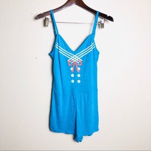 Wildfox || NWT Swim Sailor Beach Cooler Romper